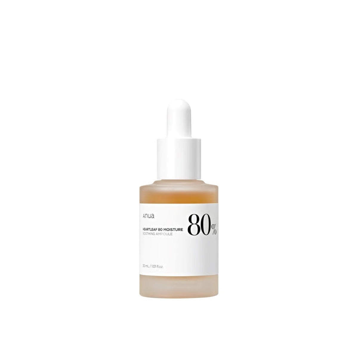 ANUA Heartleaf 80% Moisture Soothing Ampoule – Calming & Hydrating Treatment
