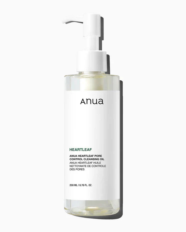 ANUA Heartleaf Pore Control Cleansing Oil – Deep Makeup Removal & Sebum Care