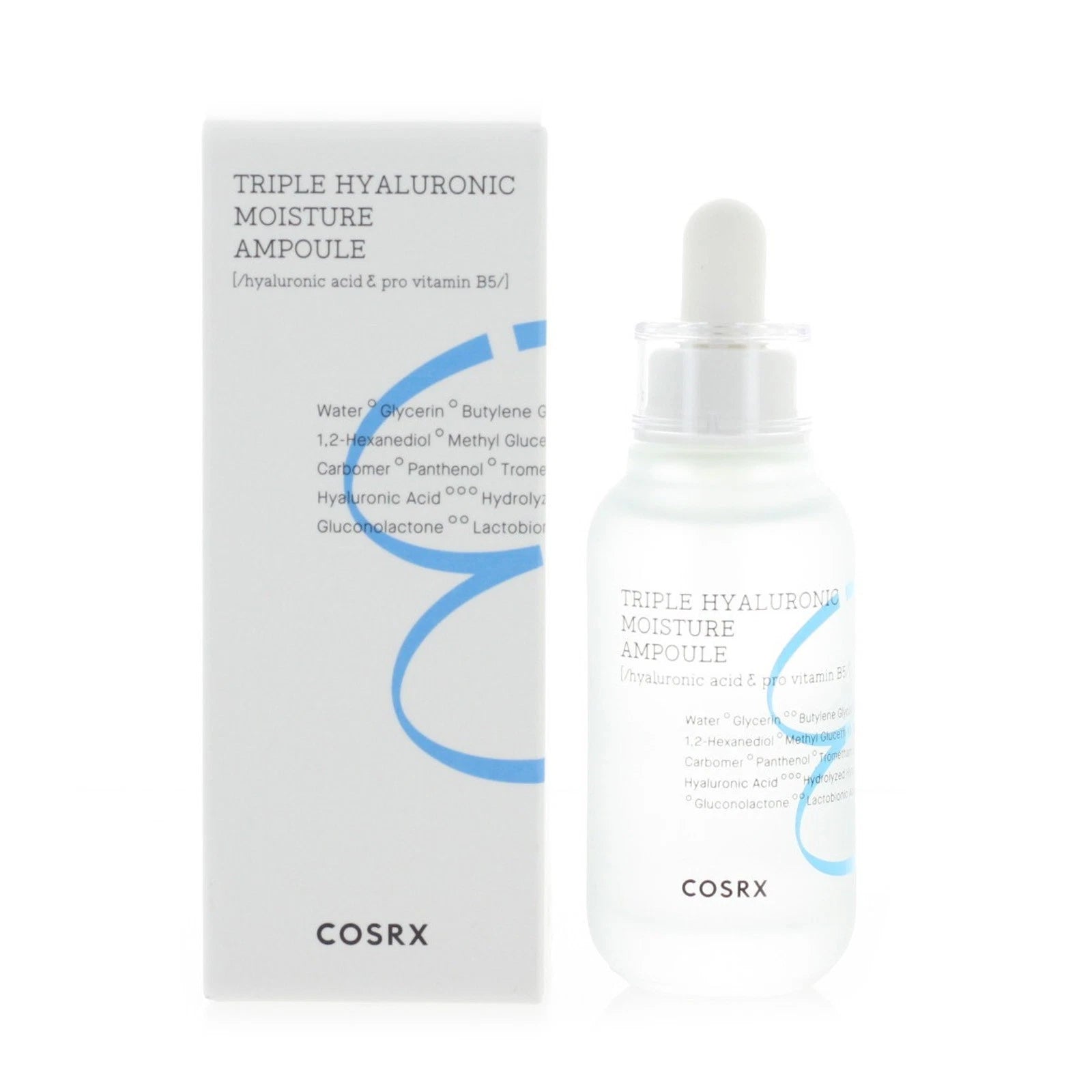 COSRX Hydrium Triple Hyaluronic Moisture Ampoule – Intensive Hydration & Plumping Care